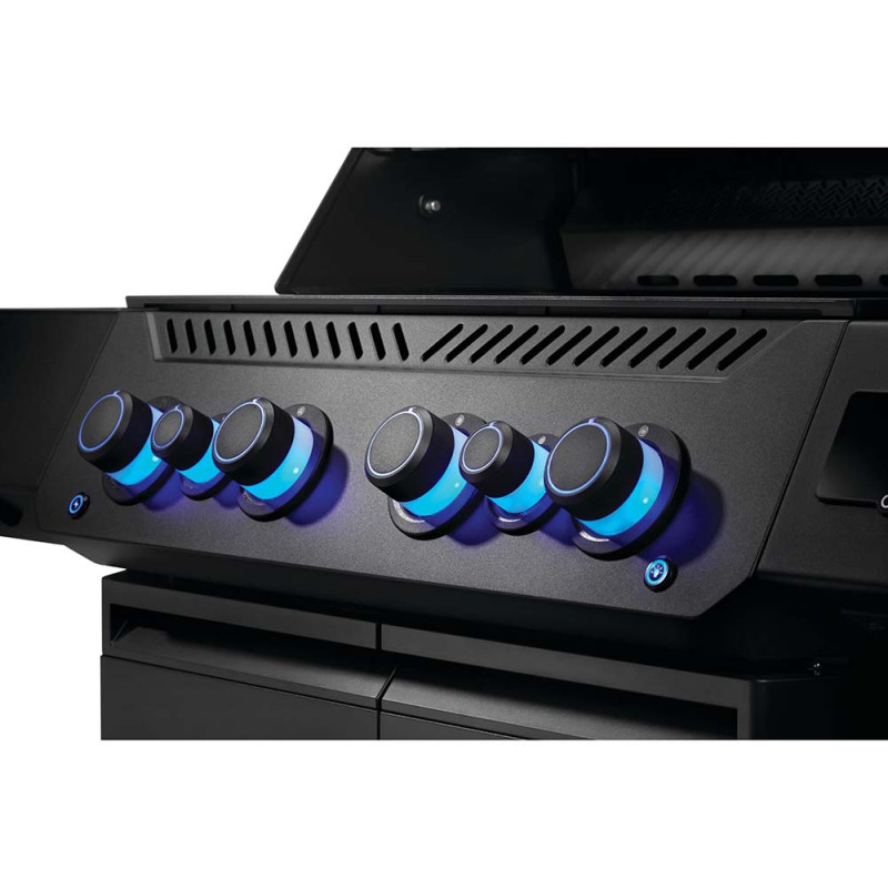 Газовий гриль Napoleon Phantom Prestige 500 Connected з бічним пальником Sizzle Zone і вертілем (69212) P500VXRSIBPK-UA-PHM Код: 012816