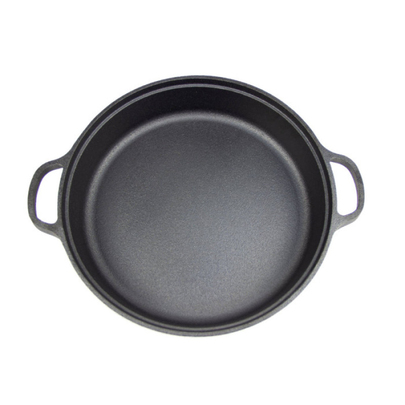 Чавунна сковорода з скляною кришкою Ø35 см GRILLI 777192 Код: 012715