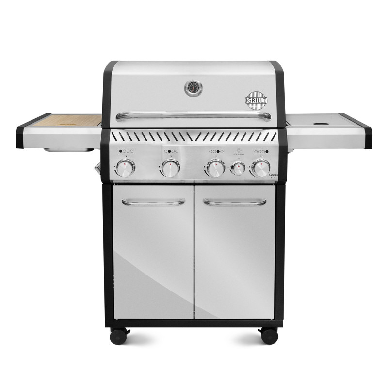Газовий гриль Ranger 41 + набір необхідних аксесуарів GRILLI 777242-set Код: 013225