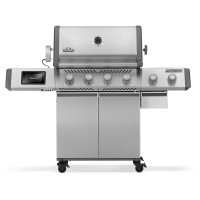 Газовий гриль Napoleon Prestige PRO 500 Connected з бічною конфоркою Sizzle Zone та вертілем нерж сталь PRO500VXRSIBPSS Код: 013841