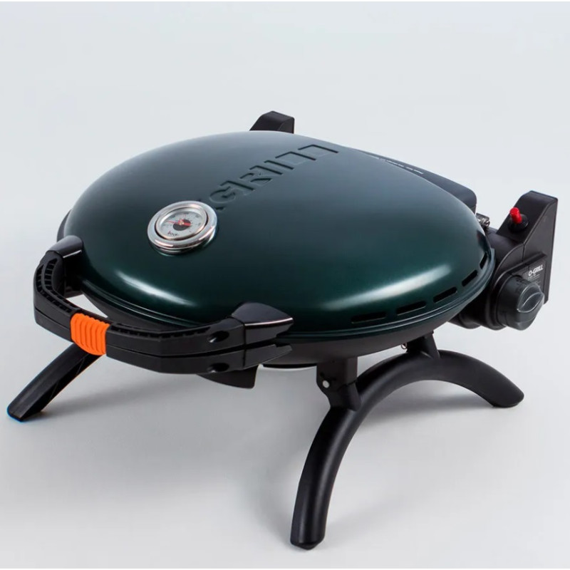 Портативний переносний газовий гриль O-GRILL 600T, зелений Код: 009060