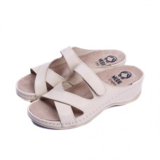 Шльопанці жіночі Бежевий 782 Mubb Розмір 2 (782/37/B-670)