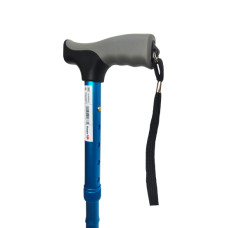 Тростина алюмінієва складна телескопічна Doctor Life 11874/F/SZ-BLU синій (11874/F/SZ-BLU-2447)