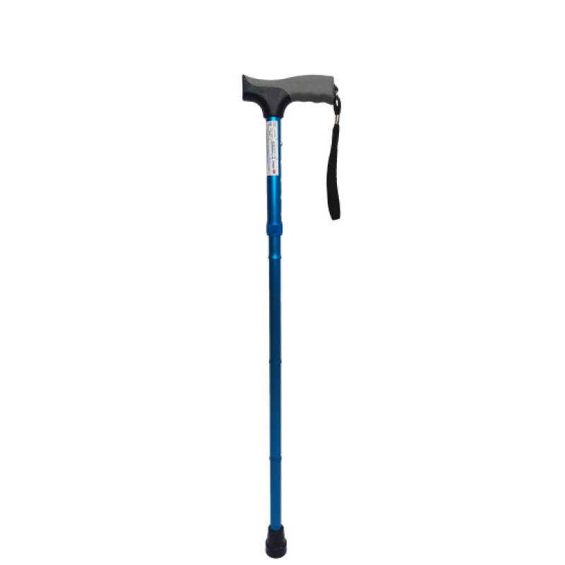 Тростина алюмінієва складна телескопічна Doctor Life 11874/F/SZ-BLU синій (11874/F/SZ-BLU-2447)