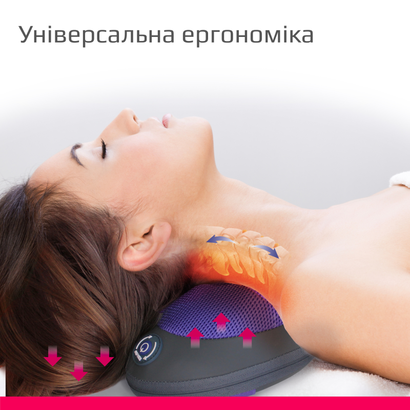 Масажна подушка з підігрівом B.Well MED-420 (MED-420-2627)