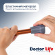 Гумовий наконечник для палиць Doctor Life 10030/2/GR 19 мм сірий (10030/2/GR-2704)