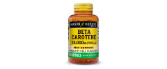 Бета-каротин 25000МЕ, Beta Carotene, Mason Natural, 100 гелевих капсул