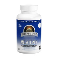 Мелатонин 1мг, Sleep Science, Source Naturals, 200 таблеток