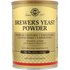 Пивные дрожжи в порошке Solgar, Brewer's Yeast Powder, 400 грамм