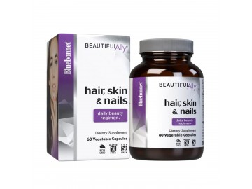 Комплекс для волосся, шкіри і нігтів, Beautiful Ally, Bluebonnet Nutrition, Hair, Skin & Nails, 60 капсул