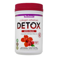 Коллаген с детокс-эффектом, вкус ягод и гибискуса, Collagen Refreshers DETOX Type I & III, Bluebonnet Nutrition, порошок 320 г