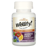 Мультивітаміни для Жінок, Wellify, Women's Energy, 21st Century, 65 таблеток