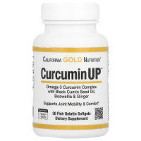 Комплекс для рухливості та комфорту суглобів, CurcuminUP, California Gold Nutrition, 30 желатинових капсул