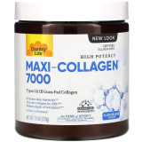 Коллаген 1-го и 3-го типов + биотин, Maxi Collagen, Country Life, 7,5 унций (210 г)