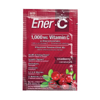 Витаминный напиток для повышения иммунитета, вкус клюквы, Vitamin C, Ener-C, 1 пакетик