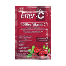 Вітамінний Напій для Підвищення імунітету, Смак Клюкви, Vitamin C, Ener-C, 1 пакетик