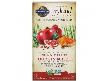 Органічний Колаген, Collagen Builder, MyKind Organics, Garden of Life, 60 веганських таблеток