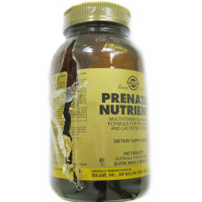 УЦІНКА Мультивітаміни для Вагітних, Prenatal Nutrients, Solgar, 240 таблеток
