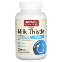 Екстракт розторопші, 150 мг, Vegan Milk Thistle, Jarrow Formulas, 200 вегетеріанських капсул