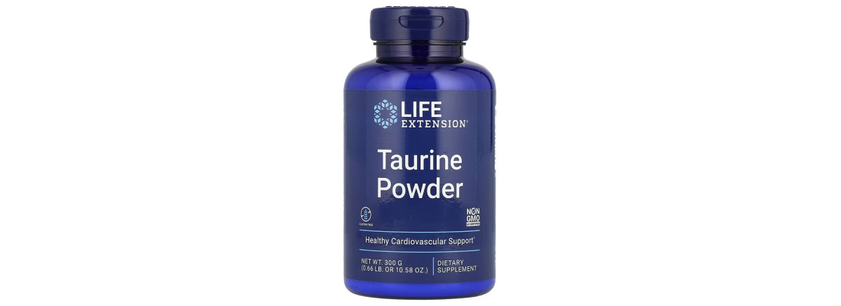 Таурин в порошке, Taurine Powder, Life Extension, 300 грамм