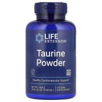 Таурин в порошке, Taurine Powder, Life Extension, 300 грамм