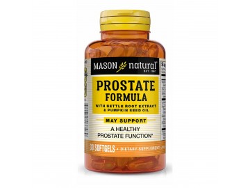 Здоров'я простати, Prostate Formula, Mason Natural, 30 гелевих капсул