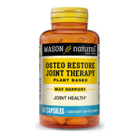 Восстанавливающая терапия суставов, Osteo Restore Joint Therapy Plant Based Caps, Mason Natural, 60 капсул