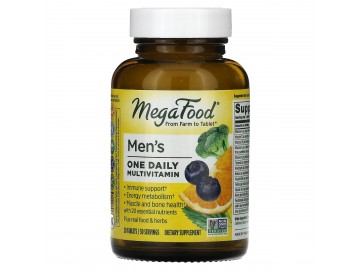 Мультивітаміни для чоловіків, Men's One Daily, MegaFood, 30 таблеток