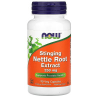 Кропива, екстракт кореня, 250 мг, Stinging Nettle Root Extract, Now Foods, 90 вегетаріанських капсул