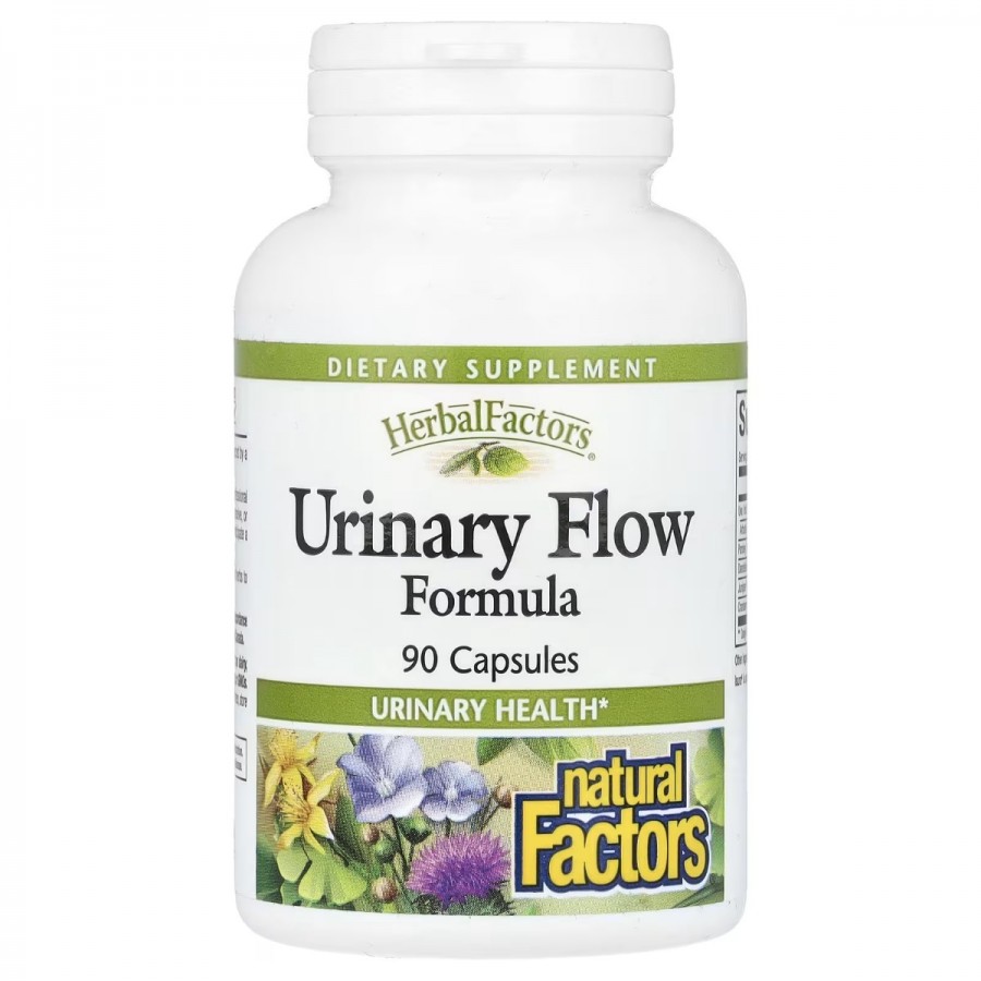 Здоров'я Сечових шляхів, Urinary Flow Formula, Natural Factors, 90 капсул