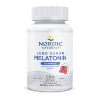 Мелатониновые жевательные конфеты, Nordic Naturals, вкус малины, 1,5 мг, 60 жевательных конфет