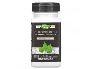 Хлорофіл концентрат, Chlorophyll Concentrate, Nature's Way, 90 гелевих капсул