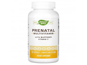 Мультивітаміни для Вагітних, Prenatal Multi-Vitamin and Multi-Mineral, Nature's Way, 180 капсул