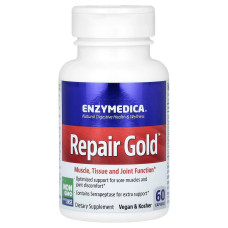 Комплекс ферментів для суглобів, Repair Gold, Enzymedica, 60 капсул