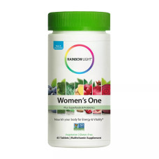 Мультивитамины высокой эффективности для Женщин, Superfoods Women's One, Non-GMO, Rainbow Light, 45 таблеток