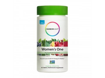 Мультивітаміни високої ефективності для Жінок, Superfoods Women's One, Non-GMO, Rainbow Light, 45 таблеток