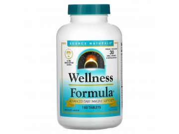 Рослинний Імунний Комплекс, Wellness Formula, Source Naturals, 180 таблеток