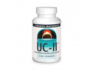 Колаген неденатурований тип II, 40 мг, UC-II, Source Naturals, 30 капсул