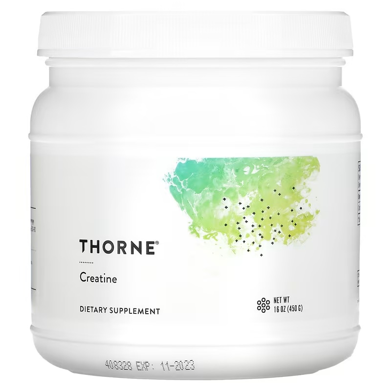 Креатин, Creatine, Thorne Research, 450 г