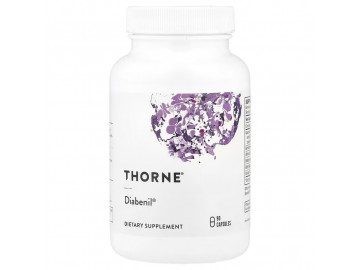 Діабеніл, підтримка рівня цукру, Diabenil, Thorne Research, 90 капсул
