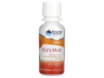 Дитячі мультивітаміни, цитрусовий смак, Kid's Multi, Trace Minerals, 237 мл