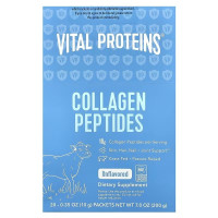 Пептиди колагену без ароматизаторів, 10 г у порції, Collagen Peptides, Vital Proteins, 20 пакетиків