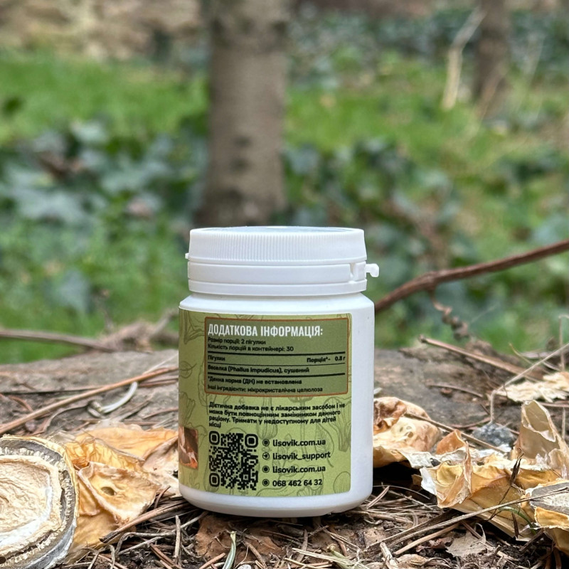 Весёлка обычная по 0.4 г, "Лесовик", 60 таблеток