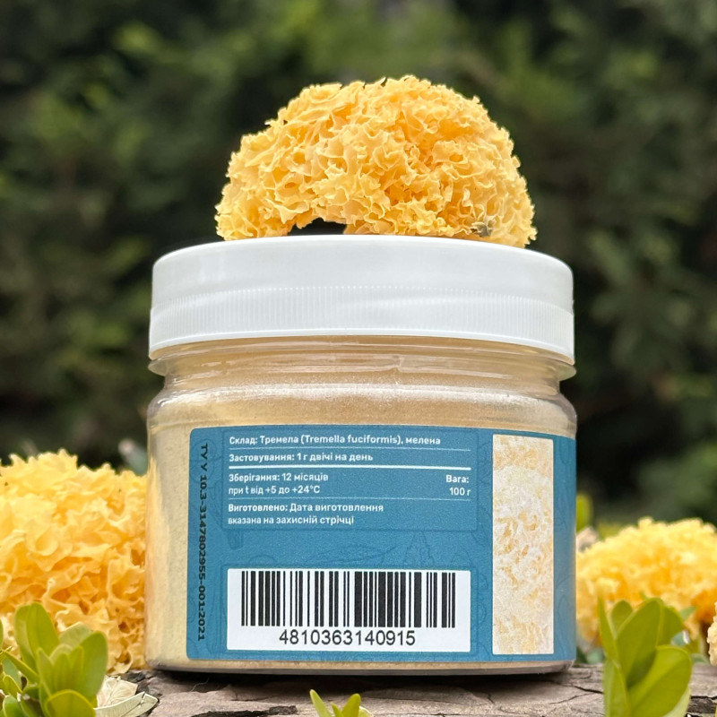 Тремела, мелена, "Лісовик", 100 грам