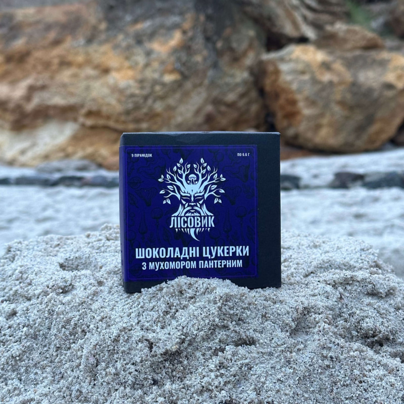 Какао цукерки з пантерним мухомором, "Лісовик", 59 грам