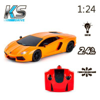 Машинка на радіокеруванні "Lamborghini Aventador LP700-4" (помарнчевий)