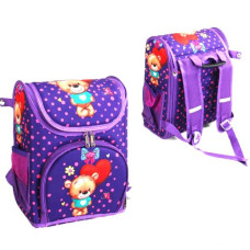 Рюкзак Мишка регулируемые лямки, 2 отделения (26х35х17 см)