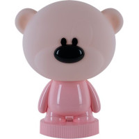 Светильник-ночник LED с аккумулятором Bear, розовый
