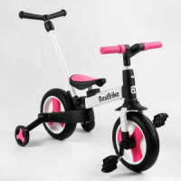 Велосипед-трансформер "Best Trike" (колеса PU 10'', батьківська ручка, знімні педалі)