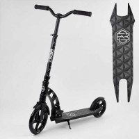 Самокат двухколесный "Best Scooter" (колеса PU, d переднего колеса – 23 см, d заднего колеса – 18 см, 1 амортизатор)